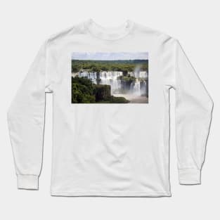 The Iguazu Falls from the Brazilian side Long Sleeve T-Shirt